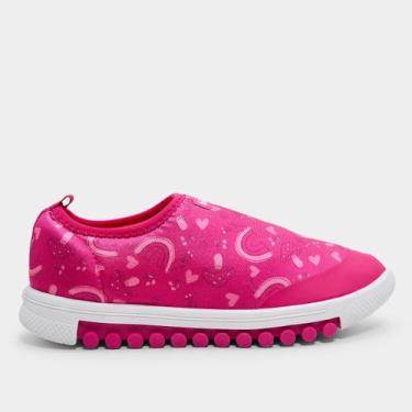 Imagem de Tênis Infantil Bibi Roller Menina, Roxo, Branco, 28