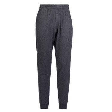 Imagem de Calça Masculina Desayner Moletom Barra Ribana Preto Mescla-Masculino