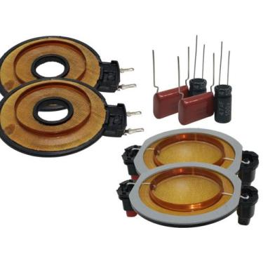 Imagem de Kit 2 Reparos Driver D250X e 2 Reparo St 200 com Capacitores - NTV SOM