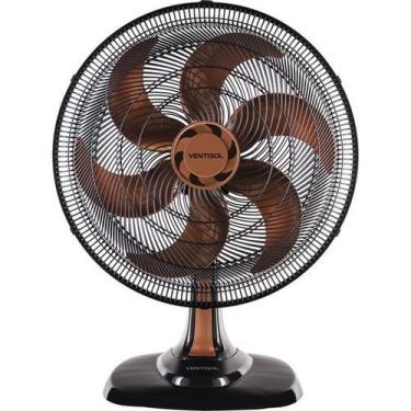 Imagem de Ventilador de Mesa Ventisol Turbo 6 50cm Bronze 127v F002, 110V