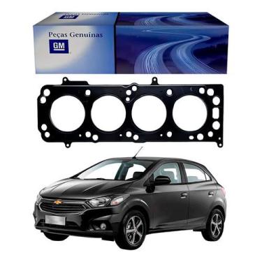 Imagem de Junta Cabeçote Chapa Chevrolet Onix 1.0 8v 2017 A 2019 - GM