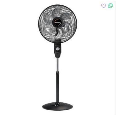 Imagem de Ventilador Coluna Eolo 40cm PretoGrafite 126W, 6 Pás, 3 Velocidades, O