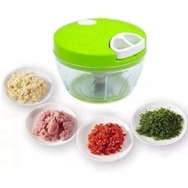 Imagem de Triturador Alho Manual Processador Picador Fatiador Legumes P - MKB
