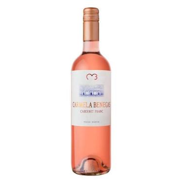 Imagem de Vinho Argentino Rosé Carmela Benegas Cabernet Franc 750 ml - Ideal par