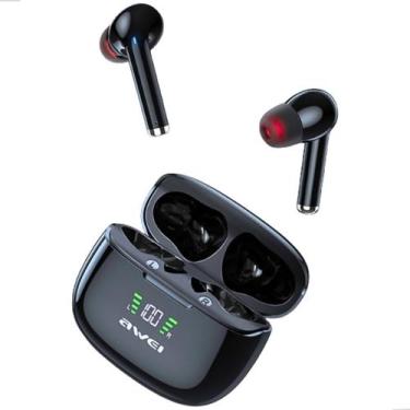 Imagem de Fone de Ouvido Bluetooth Awei TA8 TWS Com Display e Cancelamento de Ru
