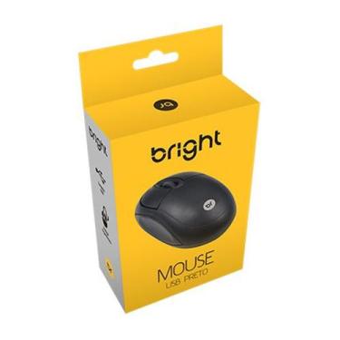 Imagem de Mouse USB preto bright - Bright 