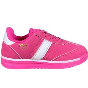 Imagem de Tênis Infantil Kidy RK70 Elástico Meninas Rosa Pink, Rosa, 31