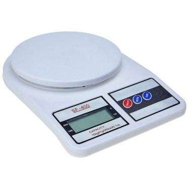 Imagem de Balança Digital de Precisão Eletrônica para Cozinha 1g a 10Kg com Viso