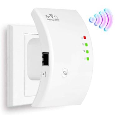 Imagem de Repetidor Wifi Sinal Wireless Amplificador Extensor Potente - wifi rep