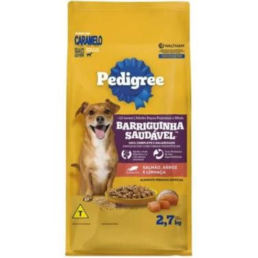 Imagem de Ração Pedigree Dry Adulto Raças Pequenas e Minis Barriguinha Salmão 2,