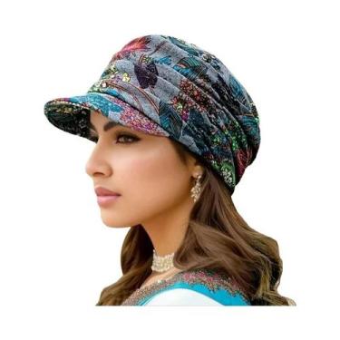 Imagem de Gorro Quente De Cashmere Dupla Camada Com Capuz Para Outono Inverno, C