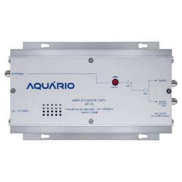 Imagem de Amplificador De Potência Sinal Catv Frequência 54-806mhz 35d - AQUARIO