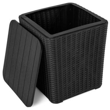 Imagem de Baú de Armazenamento Externo Impermeável Giantex 43,5 L