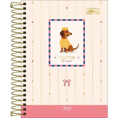 Imagem de Agenda Espiral M3 Brownie 2027 Sortido