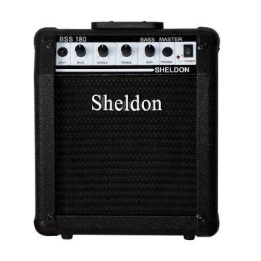 Imagem de Amplificador De Contrabaixo Sheldon BSS180 18W RMS Preto