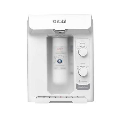 Imagem de Purificador de Água Sobre Pia IBBL Viváx Defense Nanotecnologia Água Natural e Gelada Branco IBBL 110V