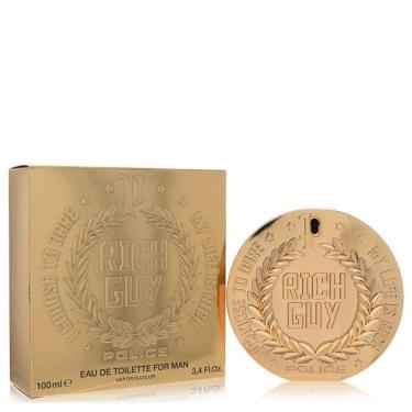 Imagem de Perfume Rich Guy Masculino Eau de Toilette Amadeirado 100ML Police Colônias