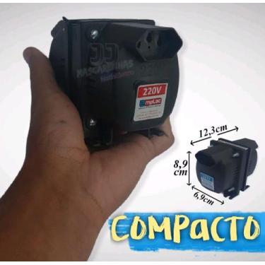 Imagem de Auto Transformador 200VA (até 140W) conversor Bivolt Emplac