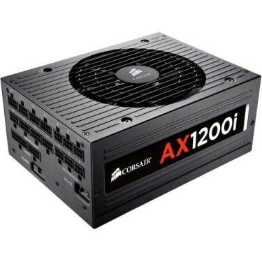 Imagem de Fonte Corsair AX1200i - 1200W, 80 Plus Platinum, Modular - CP-9020008-