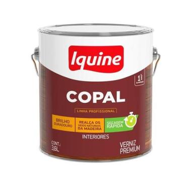 Imagem de Verniz Copal Brilho 3,6 Litros Iquine