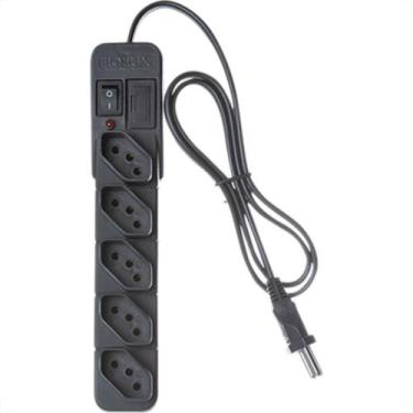 Imagem de Filtro Linha Fiolux 5 Tom.Bivolt Preto