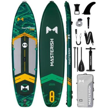 Imagem de Prancha de Stand Up Paddle MASTERISH 350 x 89 x 15 cm, capacidade de 2