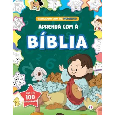 Imagem de Livro - Aprenda com a Bíblia - Brincando com os números - Mais de 100 
