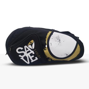 Imagem de SAVE SPORT RAQUETEIRA BEACH TENNIS BT 50, Preto com Preto