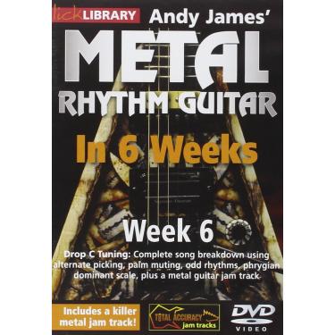 Imagem de Lick Library: Andy James' Metal Rhythm Guitar In 6 Weeks - Week 6 [DVD]