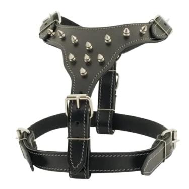 Imagem de Peitoral De Couro Com Cravo Pit-bull G