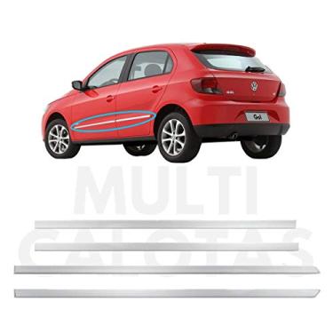 Imagem de Friso Lateral Cromado VW Gol G5 G6 4 Portas 2011 a 2020