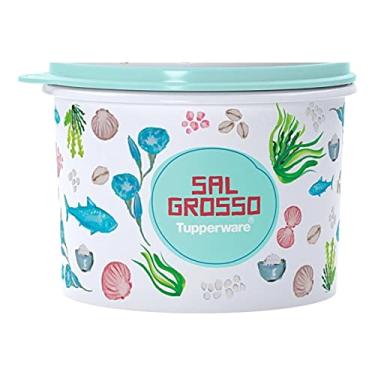 Imagem de Tupperware Caixa Sal Grosso 1Kg Floral | Conserva Mantimento