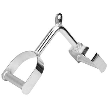 Imagem de RiToEasysports Puxador de aço à prova de ferrugem para máquina de remo com barra de exercício antiderrapante