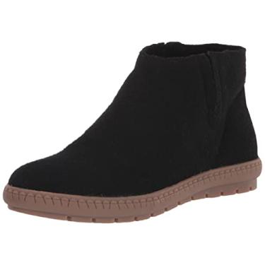 Imagem de SoftWalk Ankle Boots e Botas Femininas, Feltro preto, 8.5
