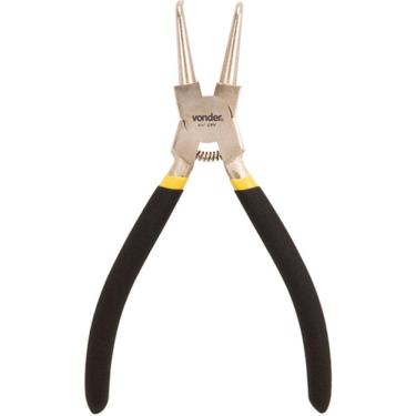 Imagem de Alicate Bico Curvo Para Anéis Internos Aço Cromo Vanádio 8.1/2" - Vonder
