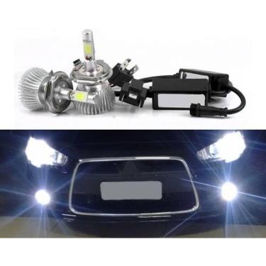 Imagem de Kit Lâmpada Super LED Headlight H27 6000K 12V e 24V 32W 2200LM Efeito Xenon