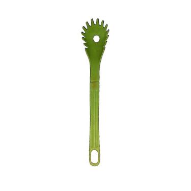 Imagem de Colher Pegador de Macarrão Nylon Talher Utensílio Verde 28cm