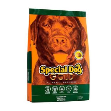 Imagem de Ração Cães Adultos Special Dog Gold Premium Sabor Carne 10.1Kg