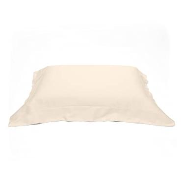 Imagem de Fronha Avulsa Cetim 300 Fios Buettner 50x90cm Platine Marfim