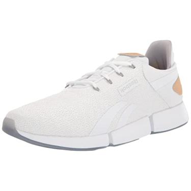 Imagem de Reebok Sapato masculino Dailyfit DMX First Walker, Branco/Sahara/Cinza puro, 10.5