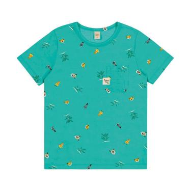 Imagem de Camiseta Infantil Masculina Safari Trick Nick Verde