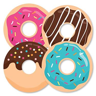 Imagem de Donut Worry, Let's Party - Decorações DIY Donut Party Essentials - Conjunto de 20
