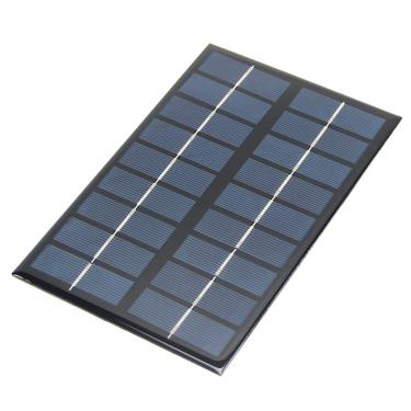 Imagem de Fielect 1 Módulo de painel de célula solar de poliéster 3W 9V DIY para carregador de brinquedos leves 125 mm x 195 mm
