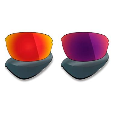 Imagem de Mryok 2 pares de lentes polarizadas de substituição para óculos de sol Oakley Half Wire 2.0 – Opções