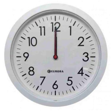 Relógio Parede Herweg 6710 079 Alumínio Escovado 25cm