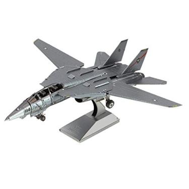 Imagem de Metal Earth Kit de modelos de metal 3D Tomcat F-14 Fascinations