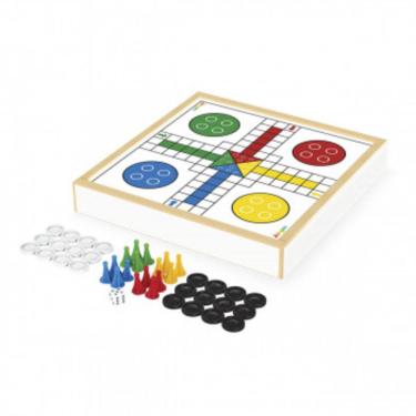 Imagem de Jogo De Damas E Ludo Com Estojo Em Mdf - Junges