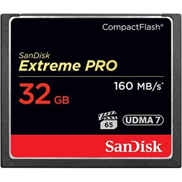 Imagem de Cartão de memória Extreme Pro CompactFlash SanDisk UDMA 7 até 160 MB/s