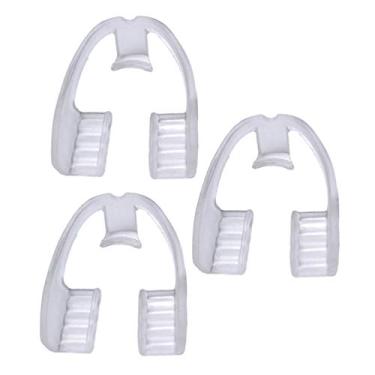 Imagem de CLISPEED 3 Pcs Dentes Moagem Protetor Bucal Elimina Moagem Apertando Guardas Dentais Guarda Noturno Pára Bruxismo Tmj para Adultos Homens Mulheres Sono
