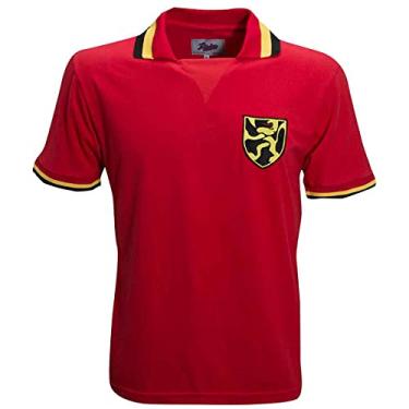 Imagem de Camisa Bélgica 1960 Liga Retrô Vermelha (P)